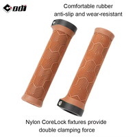 Puños de Bicicleta ODI de 22.2mm, Bloqueables, de Silicona, Antideslizantes, Absorbentes de Impactos, para Manillar, Accesorios para Bicicleta