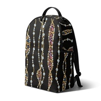 Sac à dos portable personnalisé, durable, imperméable, léger, spacieux, tendance, avec fermeture éclair, livraison directe, MOQ 1