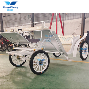 Chariot électrique sans chevaux Victoria élégant Prix d'usine Cendrillon Cheval Wagon Fabricant de transport spécial - Product Image 1