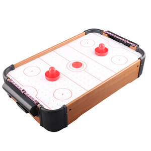 Houten Mini Tafel Air Hockey <span class=keywords><strong>Console</strong></span> Spel Set Tafelmodel Lucht Aangedreven Hockeytafel Indoor Sportspel - Product Image 1