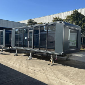 Espacio DE TRABAJO insonorizado con aire acondicionado e Internet de alta velocidad Unidad de vivienda móvil de emergencia lista-<span class=keywords><strong>Refugio</strong></span> prefabricado de despliegue rápido - Product Image 1