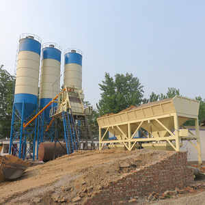 Planta Dosificadora de Concreto Móvil Hzs60 PLD de 60m3/h con Motor, Lista para Usar - Product Image 1