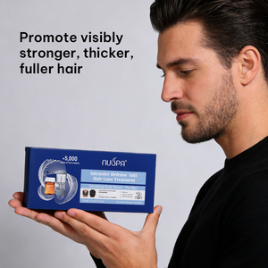 Huile essentielle pour cheveux à base <span class=keywords><strong>de</strong></span> plantes nourrissante pour le cuir chevelu, formule puissante en gros, sérum pour la densité des cheveux avec applicateur - Product Image 3