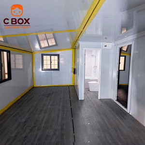 Cbox Casa Contenedor Modular de Lujo Prefabricada, Expandible, de 40 Pies, Amarilla, Tipo Villa, para Campamentos y Hoteles, con 3 Dormitorios - Product Image 6