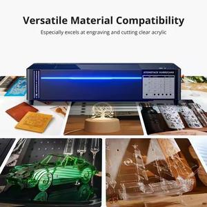 Máquina de Corte Láser CO2 Yeelaser <span class=keywords><strong>Atom</strong></span> K60 Hurricane 55W Nueva con WiFi y Enfoque Automático para Madera Contrachapada, Cuero, Madera, Goma, Vidrio, MDF y Piedra - Product Image 2