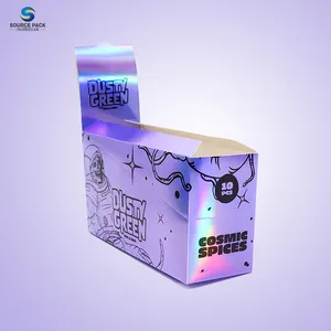 Customized Paper Pre rolls Wrap Smoking Tobacco Packaging Cigar Package Paper Boxes