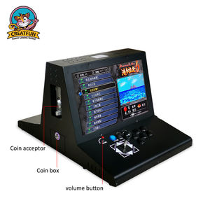 Mini Console Arcade a Gettoni <span class=keywords><strong>per</strong></span> <span class=keywords><strong>2</strong></span> <span class=keywords><strong>Giocatori</strong></span>, Macchina da Gioco Video da 17 Pollici in Vendita - Product Image 5