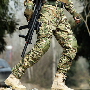 Quần Dài Chiến Thuật, quần dài ngụy trang họa tiết Trăn Nam, lực lượng đặc biệt, nhiều túi, chống mài mòn - Product Image 3