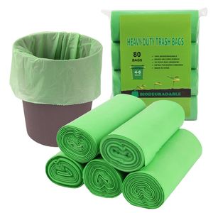Custom Size Cornstarch Eco Friendly Biodegradable Poo Waste Bags Portable Dog Poop Bag With Handle Compostable Doggie Poop Bags - Product Image 4
