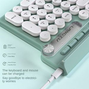 Wolf Road-LT500 không dây chơi Game bàn phím & chuột thiết lập 104-Key không-cơ khí cho văn phòng hoặc quà tặng mục đích - Product Image 3