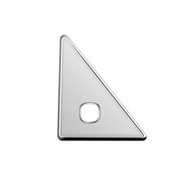 Cache-bouton de vitre de hayon pour Toyota Land Cruiser 250 LC250 Prado 2024-2026, garniture de bouton de vitre arrière, accessoires extérieurs