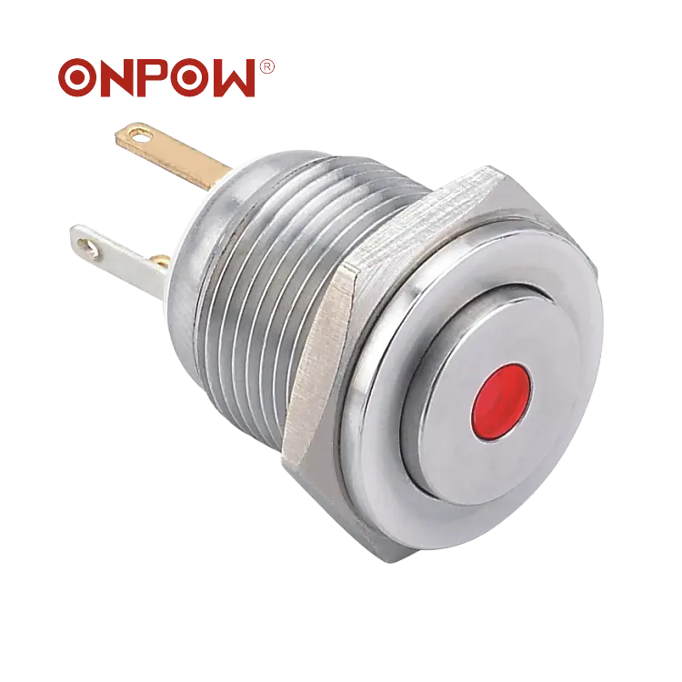 ONPOW 16mmlatching push button switch circuit(GQ16PH-10D/JL/S) CE, RoHS