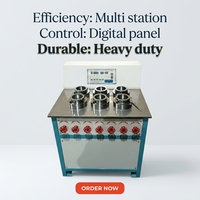 Testeur de perméabilité à l'eau du béton, machine d'essai de perméabilité du mortier, équipement de laboratoire pour l'inspection de la qualité des matériaux de construction