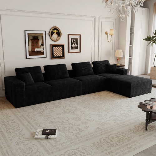 Negro + Espuma + 5 Asientos + Espuma