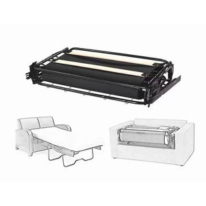 Prix d'usine Remplacement de l'acier Pliant Polyester Tissu Canapé-<span class=keywords><strong>lit</strong></span> Mécanisme Canapé-<span class=keywords><strong>lit</strong></span> Cadre - Product Image 1