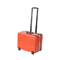 Mallette à outils à roulettes en aluminium durable avec tiroirs, boîte de rangement pour équipement