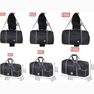 Free Sample Waterproof Foldable Polyester <b>Mens</b> Duffle-<b>bag</b> Gym Sport Weekender <b>Overnight</b> Black Duffle <b>Bag</b> - Product Image 4