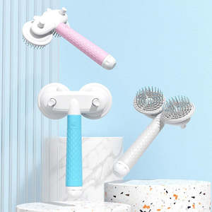 Cepillo de Aseo Electrónico de Doble Cabezal para Mascotas, con Aniones, para Eliminar el Pelo y Masajear, de Acero Inoxidable y ABS Ecológico, para Animales Pequeños - Product Image 1