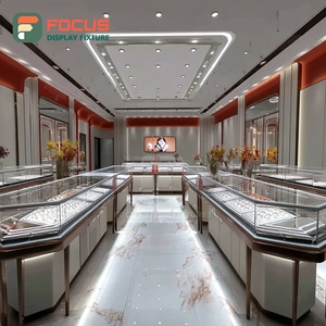 Fabricant de présentoirs sur mesure pour bijouteries, meubles de magasin en métal, vitrine à bijoux pour magasin commercial - Product Image 5