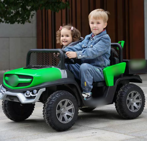Scooter Eléctrico para Niños, Tracción en las Cuatro Ruedas, Control Remoto, Auto de Juguete Todoterreno para Niños de 2 a 7 Años, Material Plástico - Product Image 3