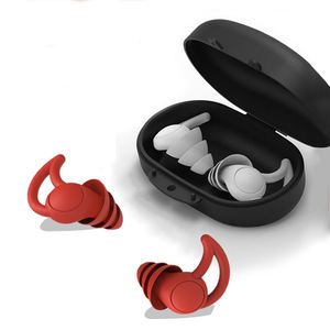 ที่อุดหูซิลิโคนแบบโฟม ดีไซน์ใหม่ ใช้ซ้ำได้ พร้อมกล่องเก็บ สำหรับนอนหลับ ว่ายน้ำ คอนเสิร์ต ปลอดภัยอย่างแท้จริง - Product Image 2