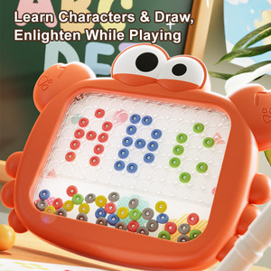 LEZA BABY Pizarra Magnética Educativa Personalizada con Rompecabezas <span class=keywords><strong>de</strong></span> Conejo <span class=keywords><strong>de</strong></span> Plástico, Bolígrafo <span class=keywords><strong>de</strong></span> Puntos Magnéticos, Características <span class=keywords><strong>de</strong></span> Seguridad <span class=keywords><strong>de</strong></span> Plástico ABS - Product Image 6