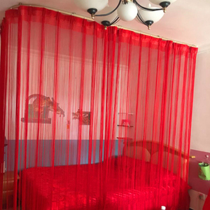 String Curtains <strong>Beaded</strong> Door Curtains Panel Divider ,<strong>Fly</strong> <strong>Screen</strong> for Door Wall and Window Decoration,200cm X 100 cm - Product Image 5