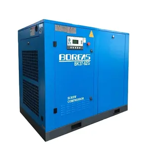 Energy saving oilless low cost stationary screw air compressor compressors machine 8 bar 30 kw for packaging machine