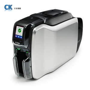 Impresora de tarjetas <span class=keywords><strong>Zebra</strong></span> zc300 genuina, impresora de tarjetas de licencia de conducir de PVC de identificación de plástico - Product Image 2
