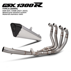 สำหรับ <span class=keywords><strong>Gen3</strong></span> GSX1300R <span class=keywords><strong>Hayabusa</strong></span> 2021-2025 ท่อเชื่อมต่อระบบไอเสียสแตนเลสขนาด 51 มม. - Product Image 2
