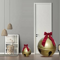 2023 Neue Weihnachtsglocken-Dekorationsballons 45CM 60CM Aufblasbare PVC-Bälle für Draußen Feiertagsatmosphäre Weihnachtsdekoration