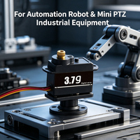 Servomotor Digital de 3.7g con Engranaje Metálico de Alta Precisión 180 °   Actuador OEM Personalizado PWM de 3.7-5V para Brazo Robótico, Mini Cámara PTZ, Automatización