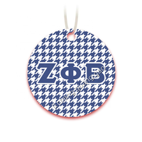 Nouveau désodorisant de voiture ZPB Zeta Phi Beta, design lettres grecques, décoration intérieure de voiture, désodorisant