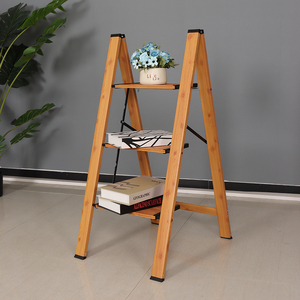 Repose-pieds échelle en <span class=keywords><strong>aluminium</strong></span> léger de sécurité escabeau pliant en <span class=keywords><strong>aluminium</strong></span> escabeau de cuisine escabeau pour le ménage - Product Image 5