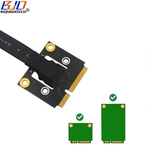 ขายตรงจากโรงงาน สายต่อขยายการ์ด PCI-E 3.0 <span class=keywords><strong>8X</strong></span> แบบ 270 องศา เป็น MPCIe Mini PCIe Riser Card ความยาว 0.2ม. 0.3ม. 0.4ม. 0.5ม. 0.6ม. 0.8ม. 1ม. - Product Image 3