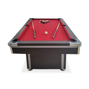 Plateau de <span class=keywords><strong>billard</strong></span> 7FT en MDF 18mm, revêtement PVC, tissu de couleur au choix, poches de récupération K66 en caoutchouc, personnalisable - Product Image 4