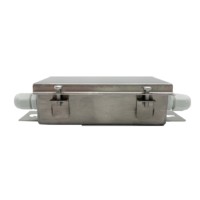 Caja de conexiones de acero inoxidable JBX-4S IP68 impermeable, caja de suma analógica para básculas de plataforma de suelo, 4 celdas de carga, OEM
