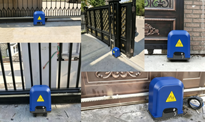 Ouvre-porte coulissant à énergie <span class=keywords><strong>solaire</strong></span>, mécanisme de porte coulissante à entraînement électrique pour portails résidentiels et industriels - Product Image 4