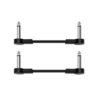 Cable de pedal de guitarra de alta calidad y bajo precio de 10CM 4PK en un paquete