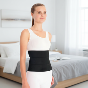 Gilet de compression zippé pour homme post-chirurgie gynécomastie – Soutien médical, ajustement confortable, haute qualité – Meilleure vente - Product Image 2