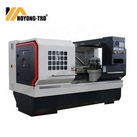 Tour à métaux CNC horizontal à broche unique CK6140 de haute précision avec lit plat Fanuc à prix avantageux