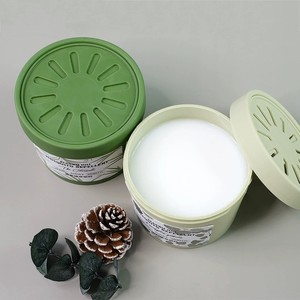 OEM natura organica <span class=keywords><strong>candele</strong></span> profumate aromaterapia Gel solido di lunga durata deodorante per auto romantico profumo biologico balsamo di cera - Product Image 5