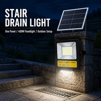 Lampu Sorot Tenaga Surya OEM ODM Didukung, Tahan Lama, Tahan Air IP65 untuk Distributor Grosir, Penerangan Luar Ruangan