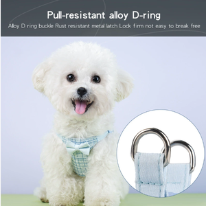 Arnés bonito para mascotas al por mayor, correa de pecho ajustable con estampado de dibujos animados para perros pequeños - Product Image 2