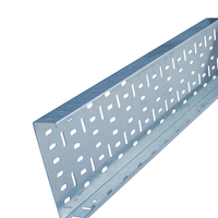 Canaux de câblage perforés en acier inoxydable 304 pour l'installation de câbles industriels et la ventilation