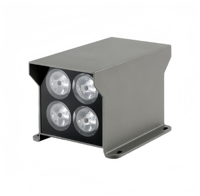 Projecteur mural extérieur LED double tête étanche IP65 pour cour, villa, couloir, jardin