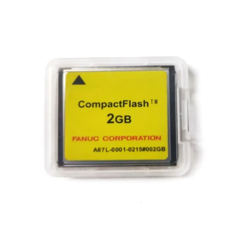 100% Original Memory card Used And New Fanuc CF Card A87L-0001-0215#002GB For CNC Machine Control A87L-0001-0215#002GB