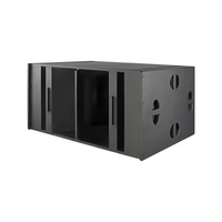 Sistem Suara Subwoofer Line Array Dual 18 Inch B22 Tahan Air untuk Sistem Luar Ruangan