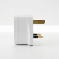 Adaptateur de voyage universel à prise UK pour ordinateur portable, téléphone portable, appareil photo, LED - Matériau PC - Modèle compagnon mondial - Vente chaude