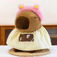 Série populaire de jouets en peluche doux et mignons en forme de capybara, 15 pouces (45-50 cm), pour les machines à griffes dans les lieux de divertissement